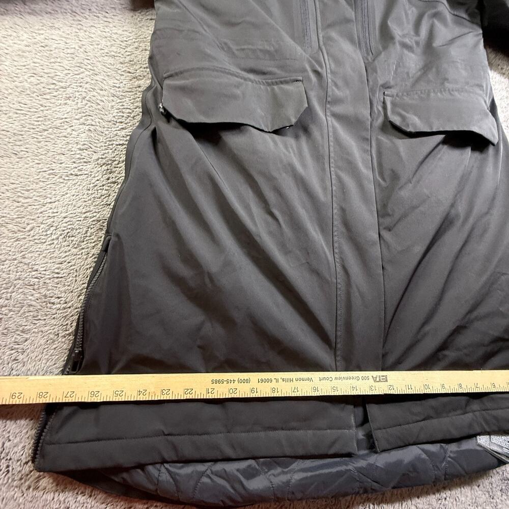 Under Armour Women's UA Stormproof Extreme Insulated Jacket Black Hooded Sz S - Picture 7 of 10